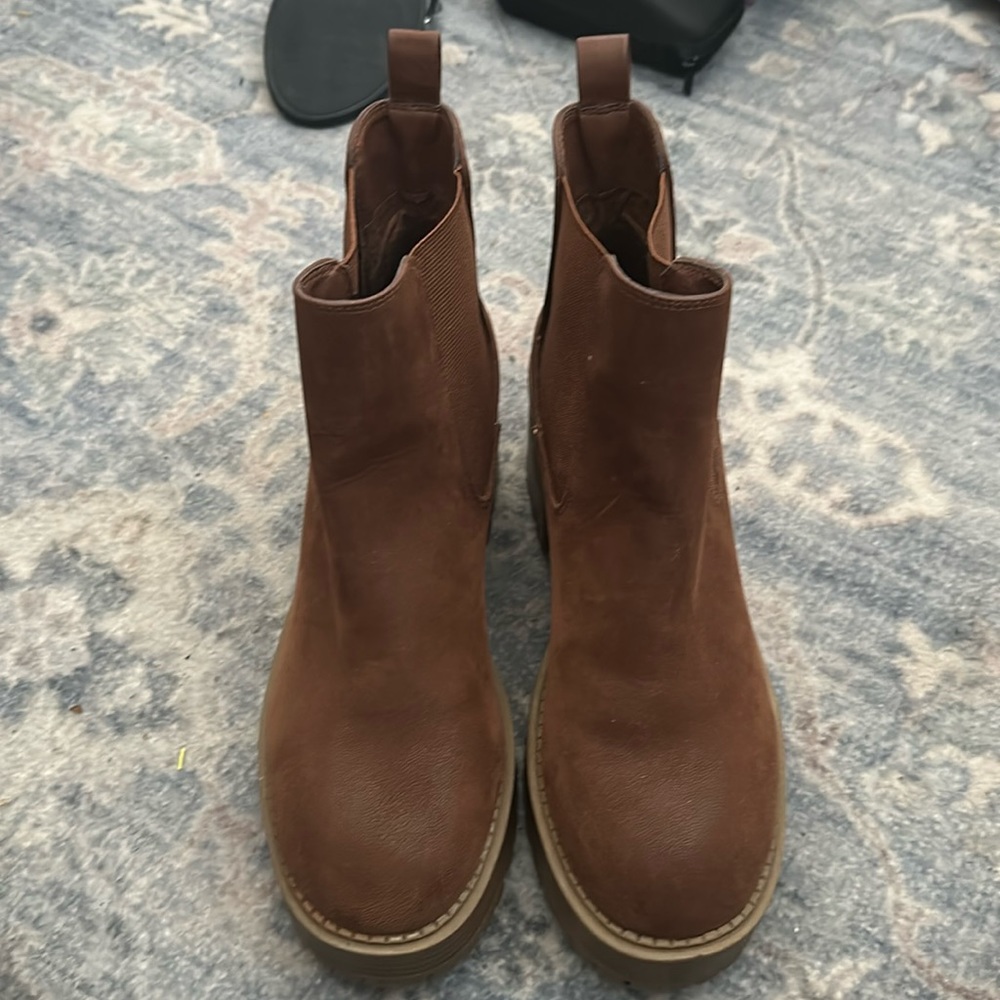 MIA Brown Ankle Boots size 8.5
